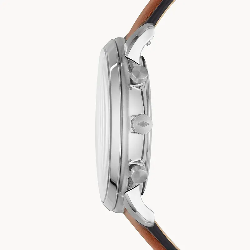 Fossil Neutra Chronograph Green Dial Brown Men's Watch- FS5735